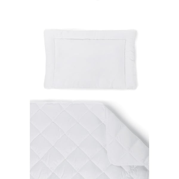 Antklodės ir pagalvių komplektas vaikiškai lovytei visiems sezonams su vaikiška antklode 100x135 cm Stitched – Bonami Essentials-image-2