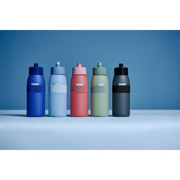 Juodos spalvos iš plastiko butelis 500 ml Ellipse – Mepal-image-1