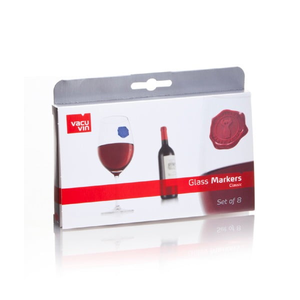 8 vyno taurių lipdukų rinkinys "Vacu Vin-image-2