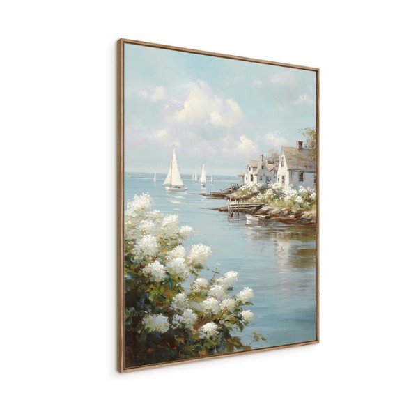 Spausdintas paveikslas su rėmeliu 60x80 cm Quiet Bay – Styler-image-4