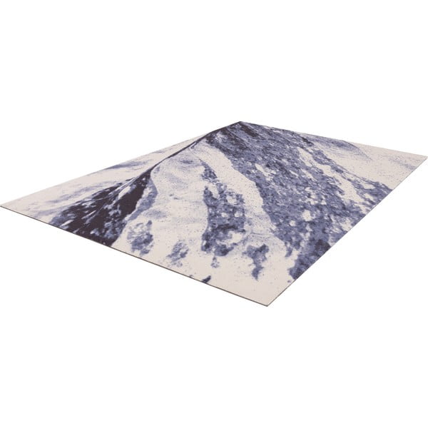 Kilimas iš vilnos mėlynos spalvos 200x300 cm Albo – Agnella-image-4