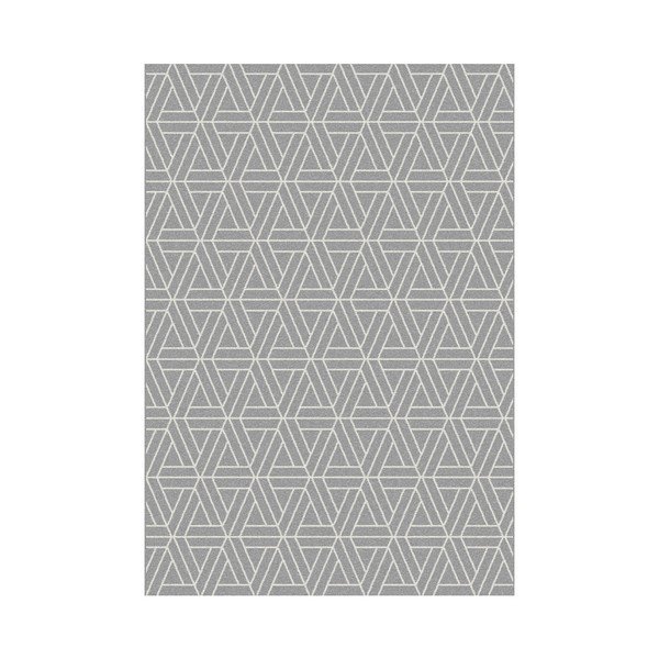 Pilka kiliminė danga Universal Matrix Grey, 80 x 150 cm