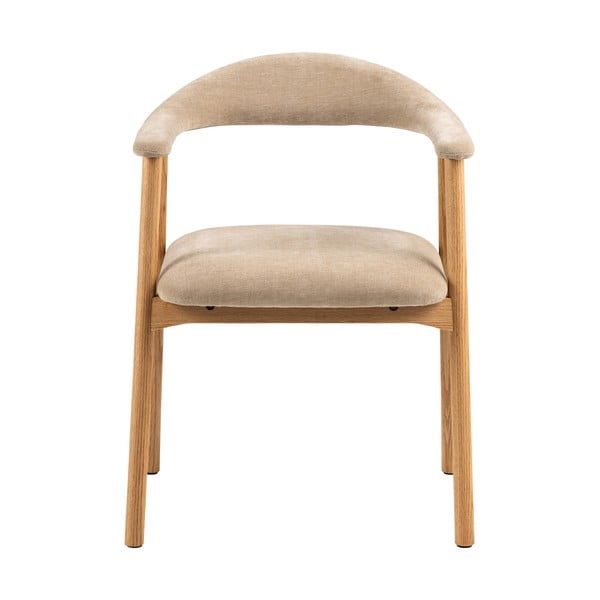 Valgomojo kėdės smėlio spalvos/natūralios spalvos 2 vnt. Addi – Actona-image-2