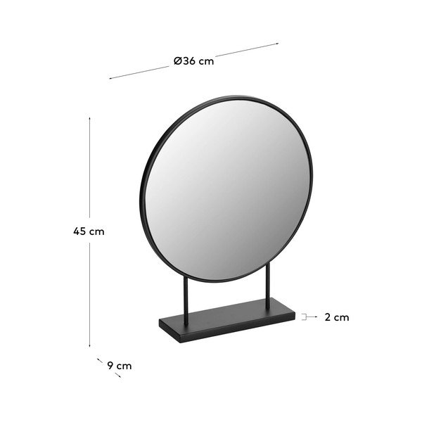 Kosmetinis veidrodis 36x45 cm Libia – Kave Home-image-4
