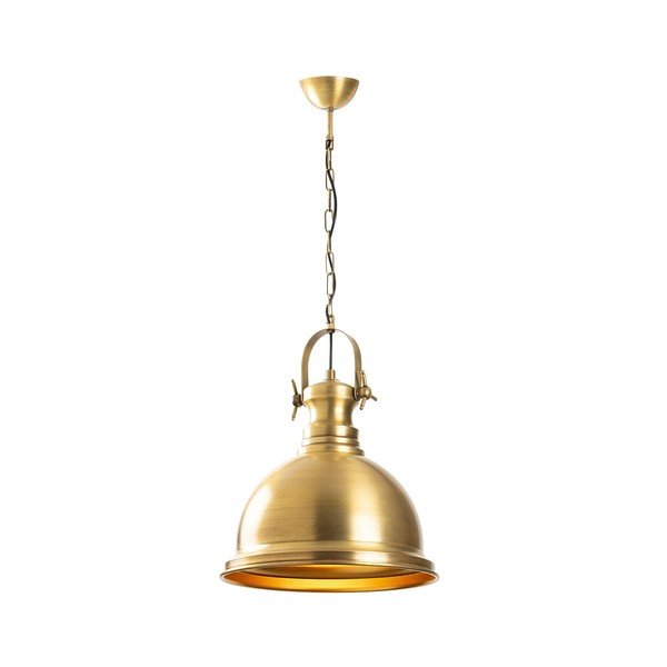 Metalinis pakabinamas šviestuvas geltonos spalvos Opviq lights Filio-image-3