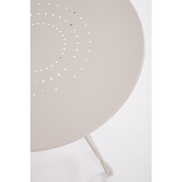 Iš plieno apvalios formos sodo šoninis staliukas ø 70 cm Etienne – Bizzotto-image-1