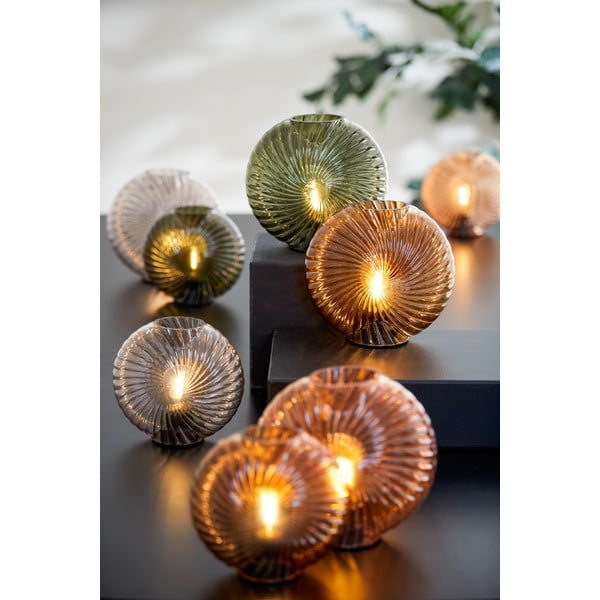 Ochros geltonos spalvos stalinė lempa (aukštis 16,5 cm) Milado - Light & Living-image-1