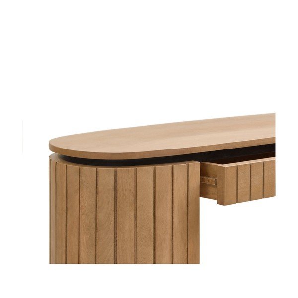 Konsolinis staliukas iš mango medienos 120x35 cm Licia - Kave Home-image-3