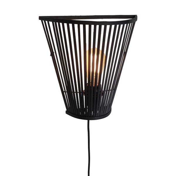 Sieninė lempa juodos spalvos Merapi – Good&Mojo