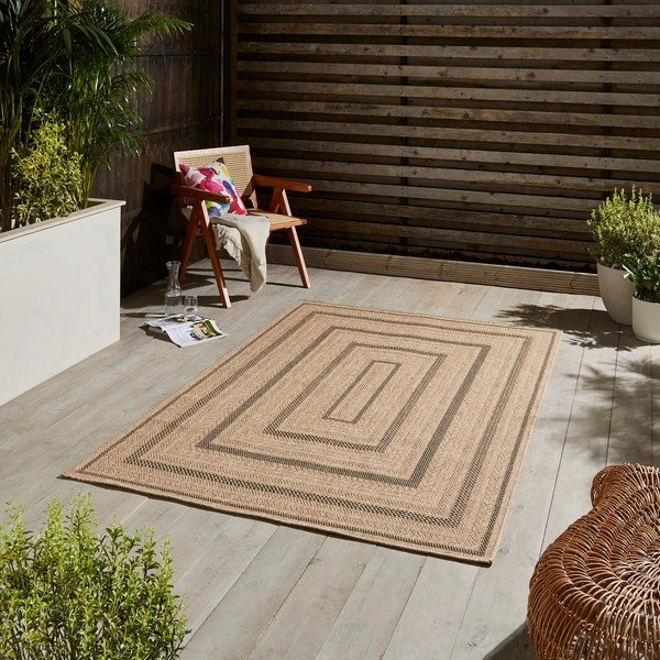 Lauko kilimas šviesiai rudos spalvos 120x170 cm Nomad – Think Rugs-image-1
