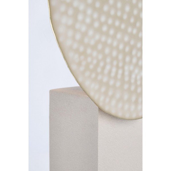 Smėlio spalvos iš metalo stalinis šviestuvas (aukštis 57 cm) su metaliniu gaubtu Neev – Bizzotto-image-2