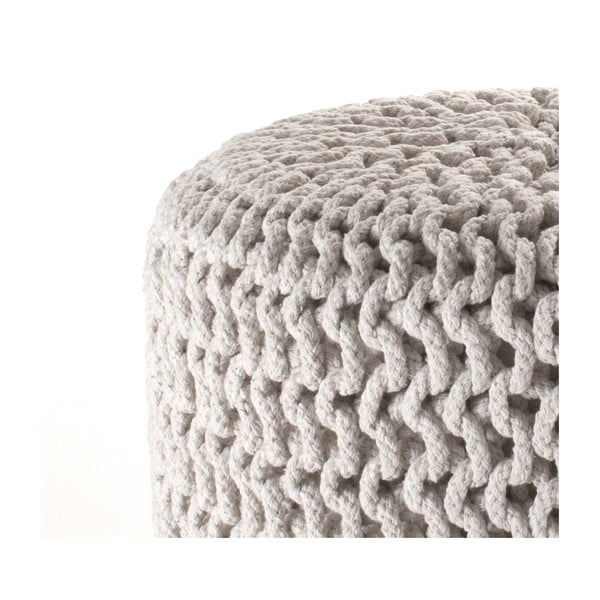 Kreminis megztas pufas Tomasucci Knit-image-2