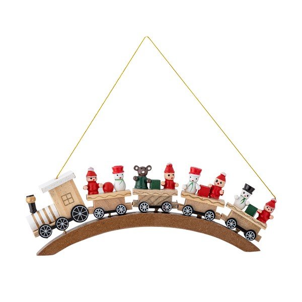 Iš medienos eglutės papuošimas 22 cm Bertie – Bloomingville