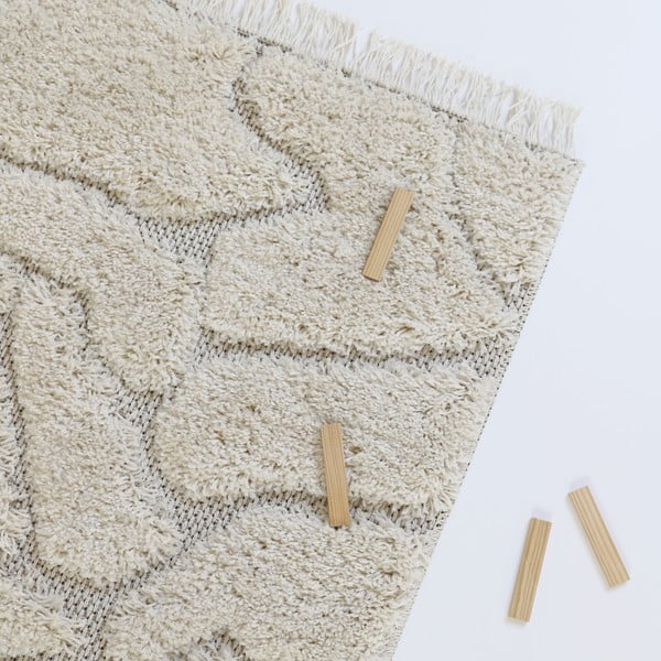 Kilimas kreminės spalvos 114x170 cm Uyuni M – Nattiot-image-1