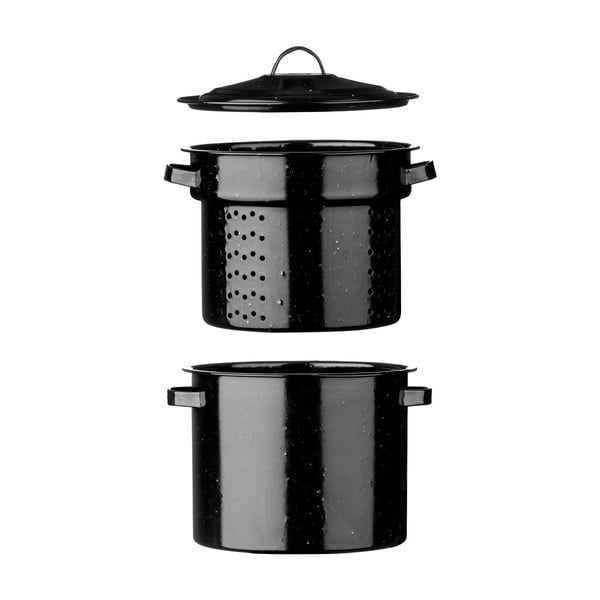 2 Premier Housewares emaliuotų puodų makaronams rinkinys, 10 l-image-1