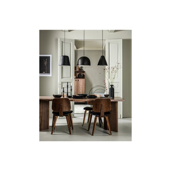 Valgomojo kėdė juodos spalvos/natūralios spalvos Classic – vtwonen-image-1