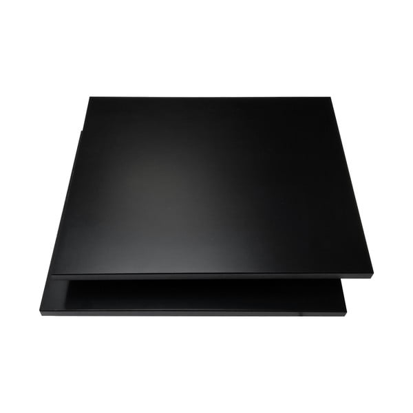 Juodos spalvos lentynos modulinei lentynų sistemai 2 vnt. 32x27 cm Mistral Kubus - Hammel Furniture