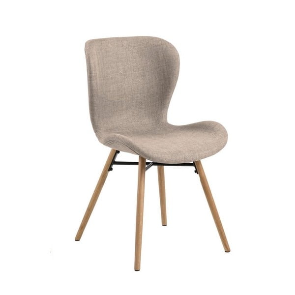 Valgomojo kėdės smėlio spalvos/natūralios spalvos 2 vnt. Batilda – Actona