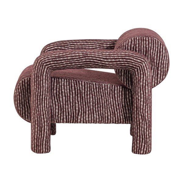 Bordo spalvos krėslas Lenny – WOOOD-image-3