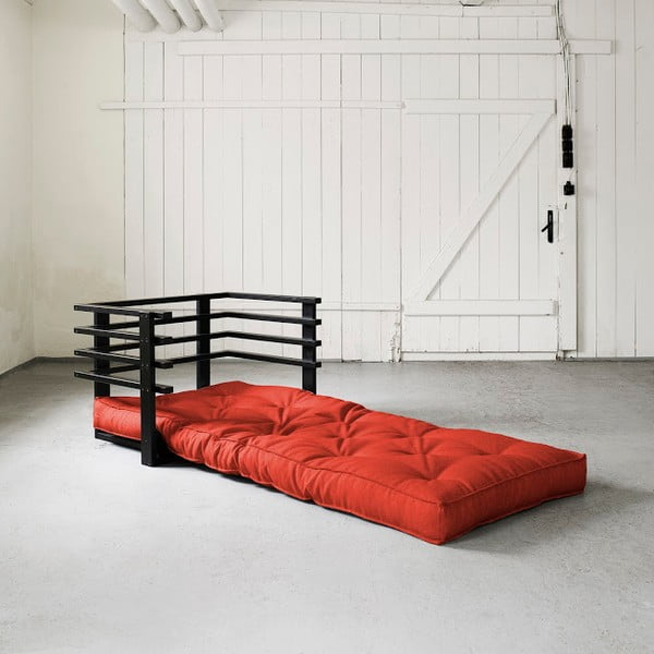 Sulankstomas fotelis "Karup Funk Black/Red-image-1