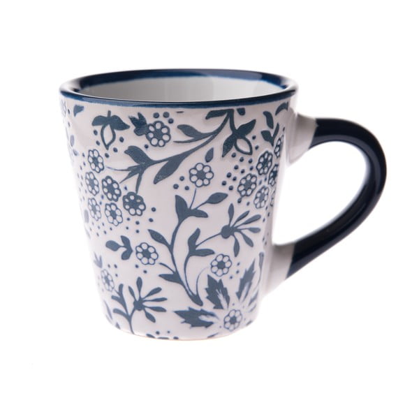 Rožinės spalvos keramikinis puodelis Dakls Bloom, 80 ml