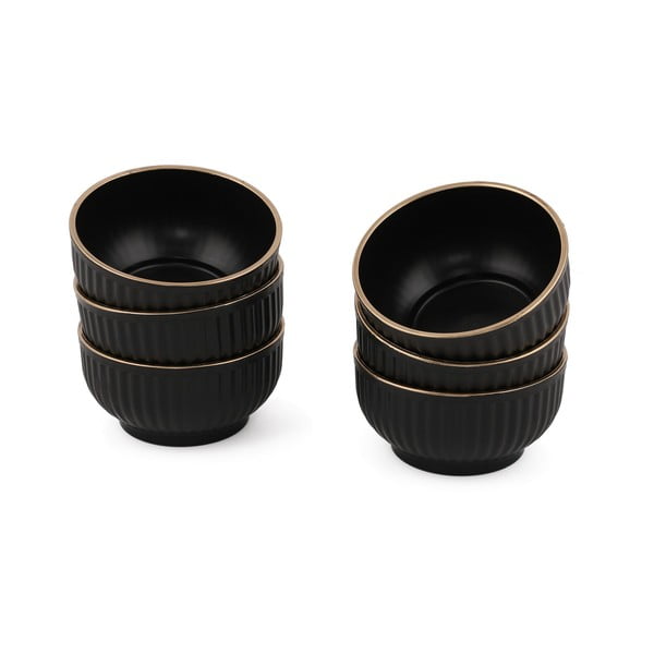 Maži dubenys juodos spalvos 6 vnt. 0.25 l – Hermia-image-2