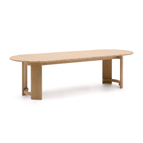 Iš eukalipto masyvo valgomojo stalas 110x280 cm Xoriguer – Kave Home