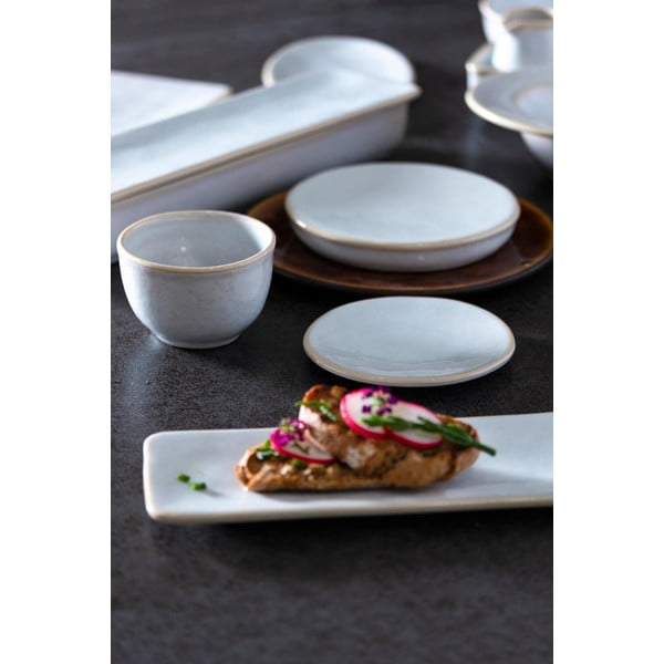 Balta akmens masės gili lėkštė Costa Nova Roda, ⌀ 22 cm-image-1