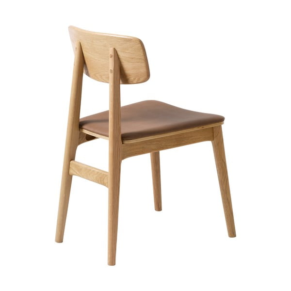 Natūralios spalvos valgomojo kėdės Livo - Unique Furniture-image-4