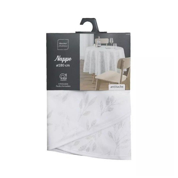 Staltiesė ø 180 cm Lonigold – douceur d'intérieur