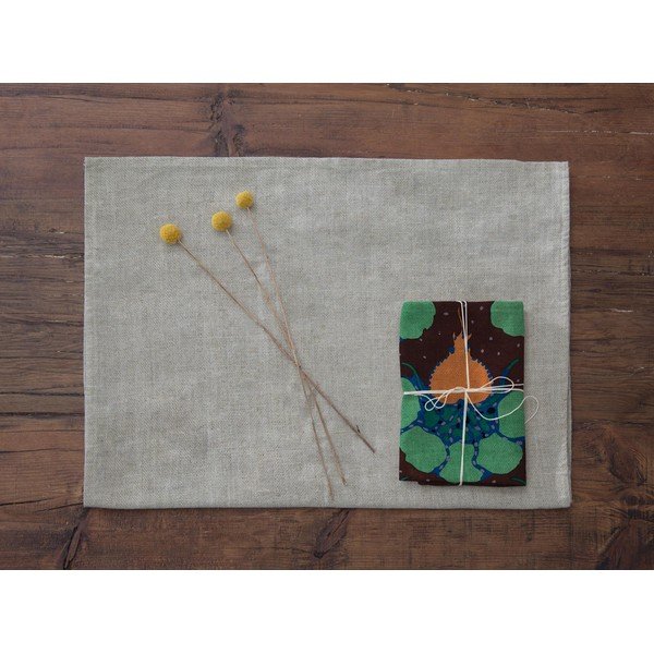 Servetėlės iš tekstilės 4 vnt. Flowers – Really Nice Things-image-3