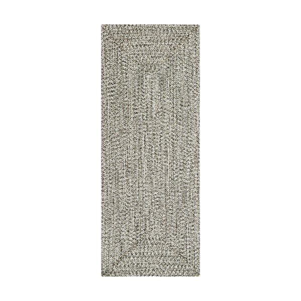 Pilkas / smėlio spalvos lauko kilimas 200x80 cm - NORTHRUGS