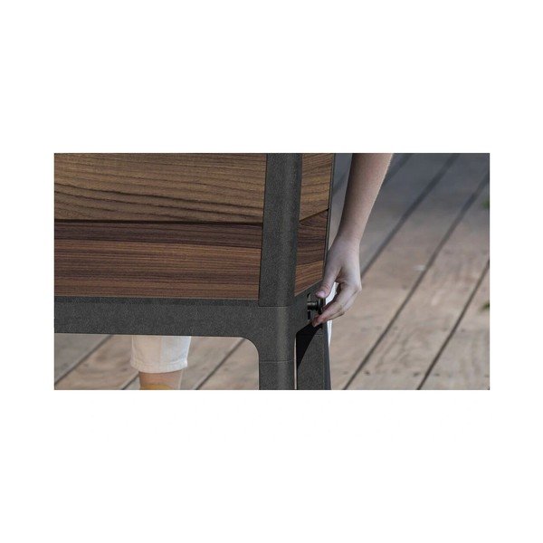 Pakelta sodo lysvė Deco Walnut – Keter-image-3