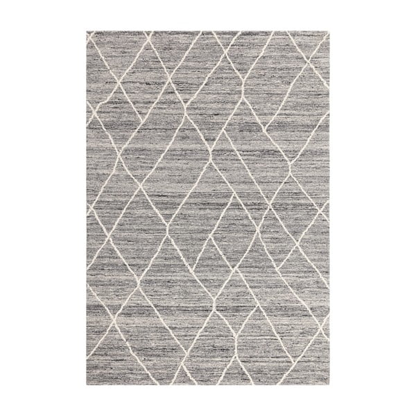 Kilimas iš vilnos pilkos spalvos 160x230 cm Noah – Asiatic Carpets