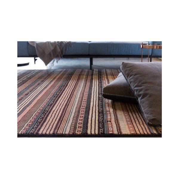 Tamsus raštuotas kilimas Zuiver Nepal Dark, 160 x 235 cm-image-3