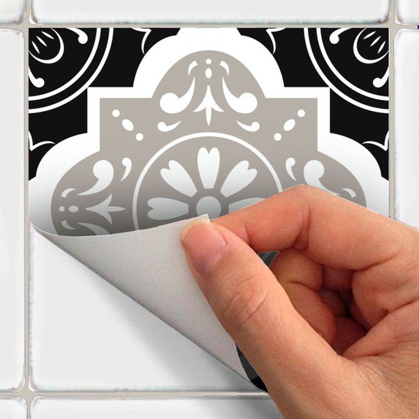 9 sieninių lipdukų rinkinys "Ambiance Cement Tiles Charltina", 10 x 10 cm-image-3