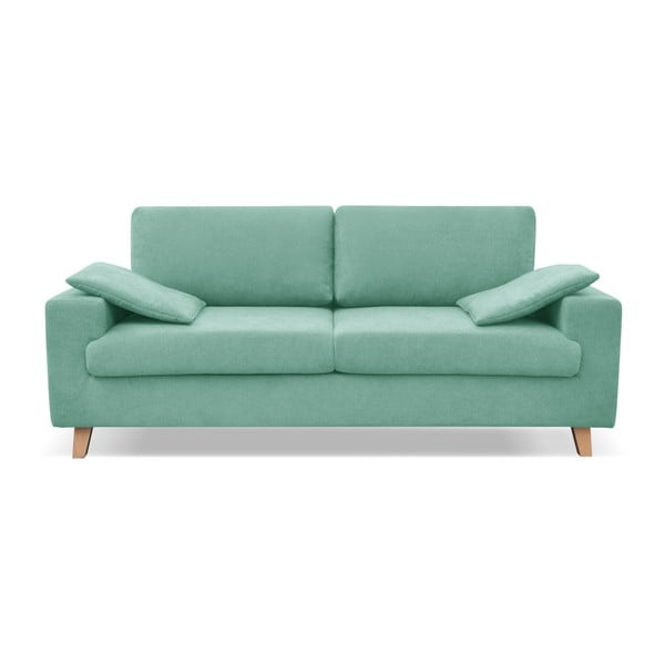 Mėtų žalios spalvos trivietė sofa Cosmopolitan design Caracas