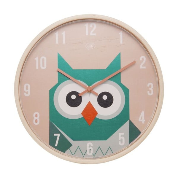 Sieninis laikrodis "Geo Owl", 30 cm