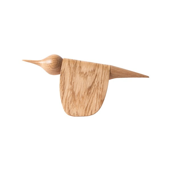 Paukščio formos statulėlė iš ąžuolo Gazzda
