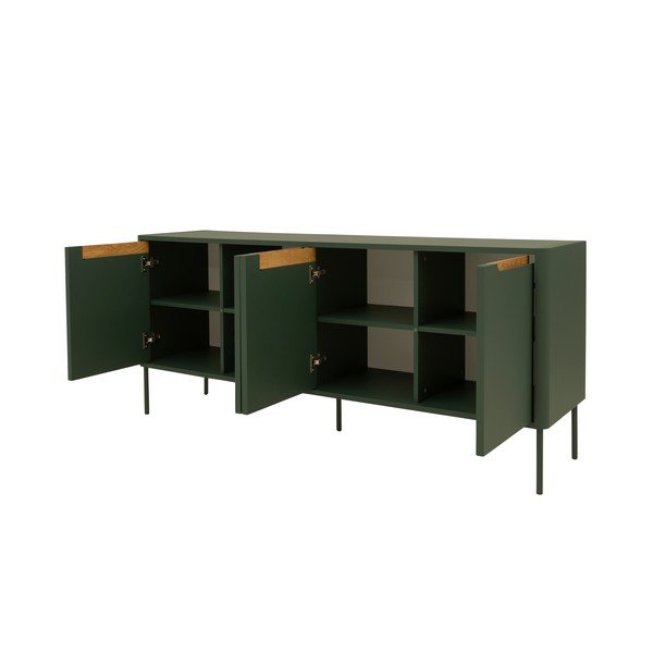 Žalios spalvos komoda Tenzo Switch, 173 x 76 cm-image-3