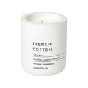 Aromatinė žvakė iš sojų vaško degimo laikas 24 h Fraga: French Cotton – Blomus