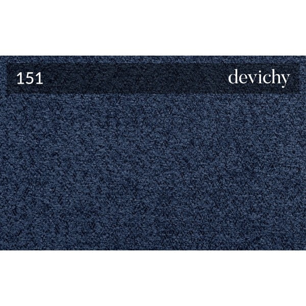 Tamsiai mėlyna kampinė sofa-lova Devichy Tous, kairysis kampas-image-3