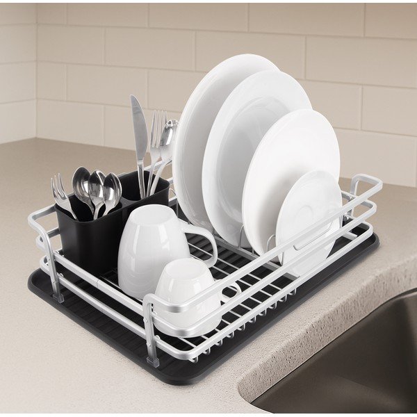 Juodos ir baltos spalvos iš metalo kiaurasamtis 43x32 cm Deluxe – Orion-image-1