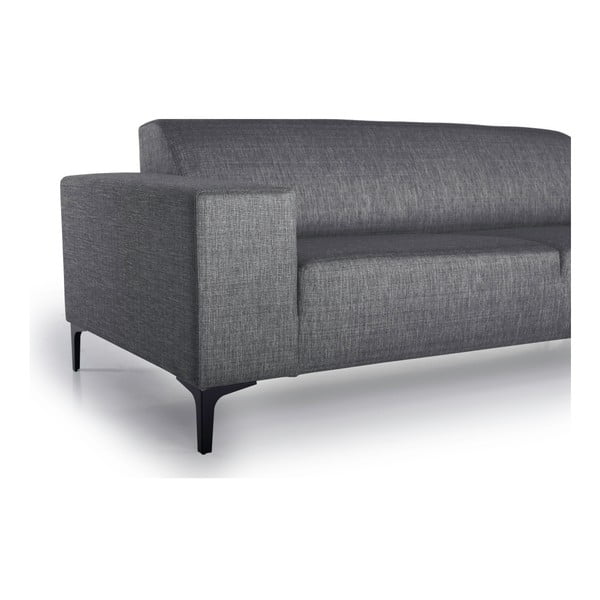 Antracito pilkos spalvos sofa Scandic Diva, 216 cm-image-4