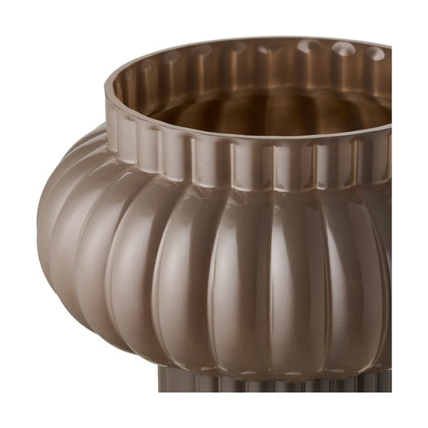 Rudos spalvos iš stiklo  vaza (aukštis 27 cm) Celia – House Nordic-image-3