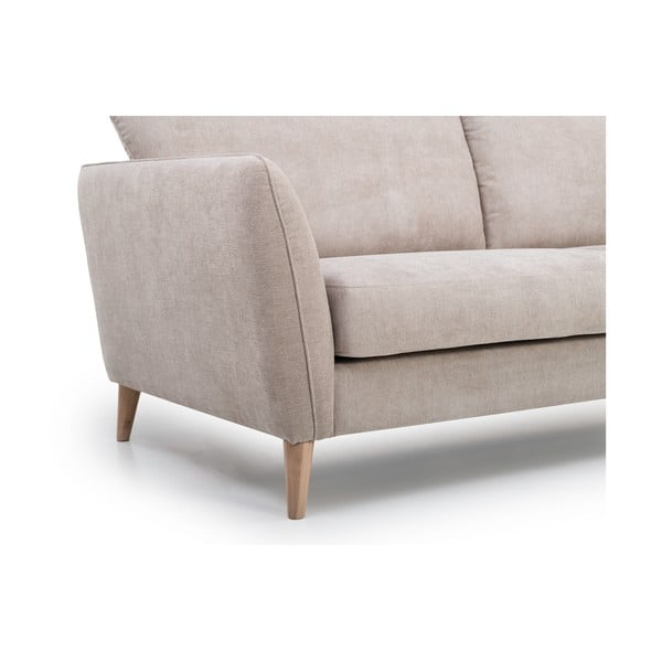 Smėlio spalvos sofa Scandic Paris, 206 cm-image-1