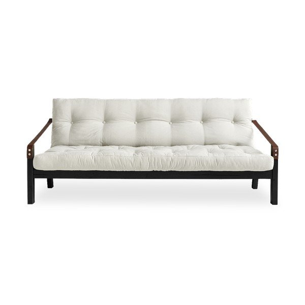 Kintama sofa Karup Dizainas Poezija Juoda/kreminė