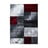 Kilimas bordo spalvos/pilkos spalvos 80x150 cm Hawaii – Ayyildiz Carpets