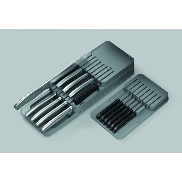 Pilkas stovas peiliams Metaltex-image-3