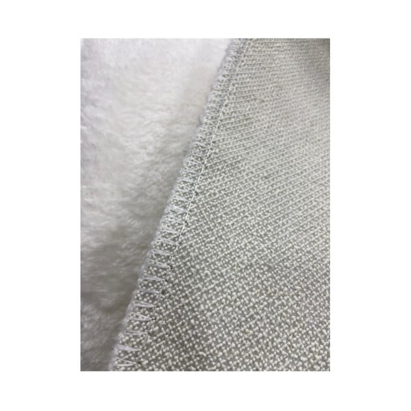 Skalbiamas kilimas baltos spalvos 120x150 cm Pelush White – Mila Home-image-4
